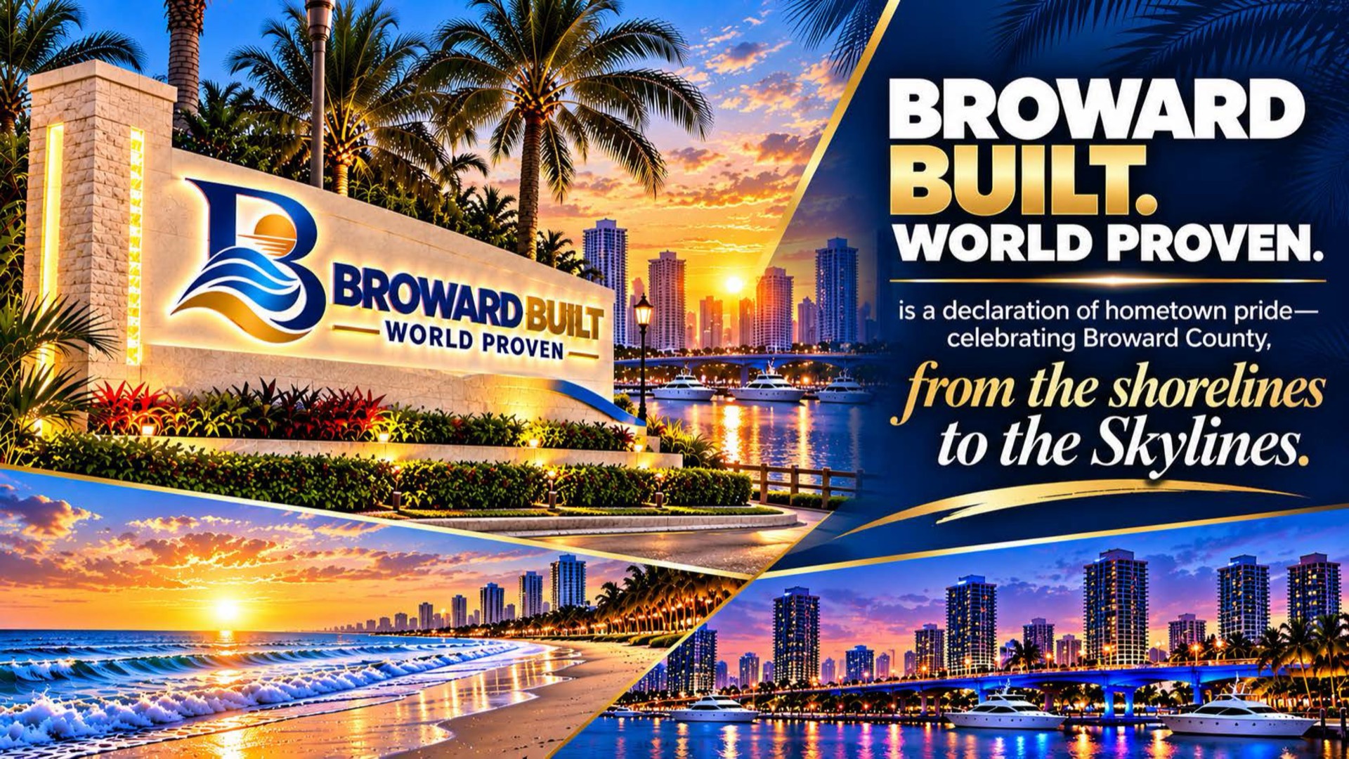 Broward Built. World Proven. — From the Shorelines to the Skylines