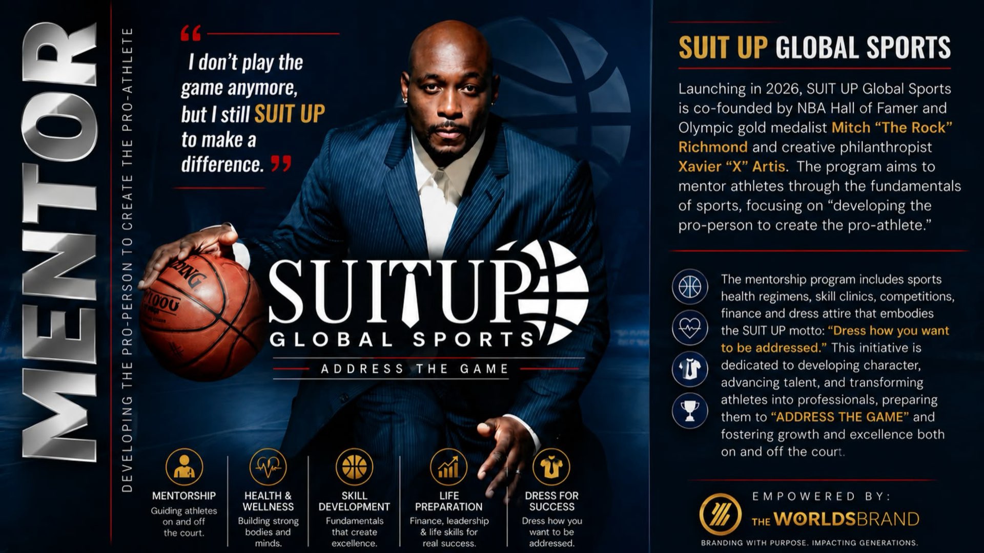 Suit Up Global Sports — Mentor